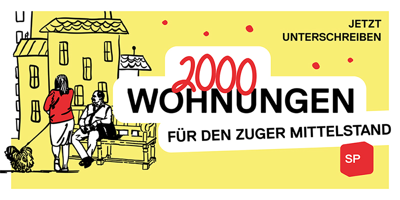 Volksinitiative «2000 Wohnungen für den Zuger Mittelstand»